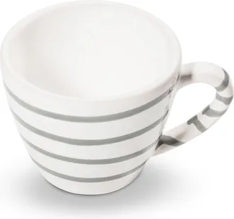 Gmundner Keramik Gmundner Keramik - Gmundner Cer&aacute;mica Gris Flameado Taza De Caf&eacute; Espresso 0,06 Litros