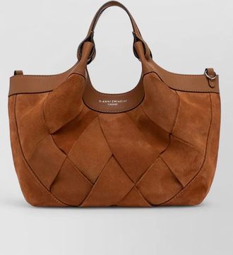 Gianni Chiarini dua shoulder bag detachable strap top handles