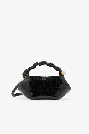 Ganni Black Mini Bou Bag