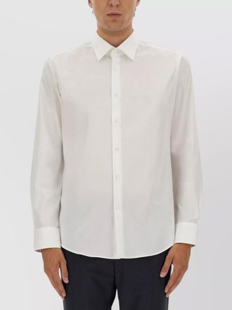 HUGO BOSS cotton poplin shirt
