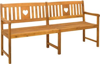 vidaXL Banco De Exterior 4 -plazas 180 X 56 X 90 Cm Vidaxl