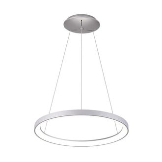 Trade Shop Trade Shop Traesio - Trade Shop - Pendien Led 30w Cct Lampada Sospension Circolare 38m Luce Cucina Bar - Plata