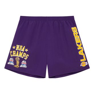 Mitchell & Ness x NBA Team Heritage Woven Short Los Angeles Lakers PSHR5404-LALYYPPPPURP