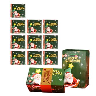 OEM Caja Y Bolsa De Regalo Navide&ntilde;a Plegable Multiusos - 10 Art&iacute;culos