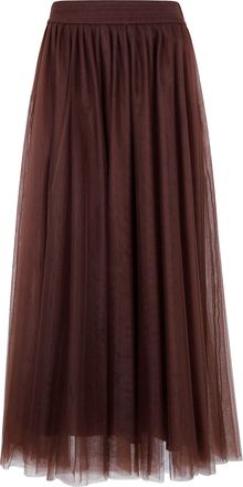 Fabiana Filippi Tulle Wide Skirt
