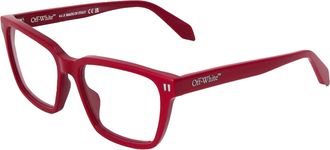 Off-white Off White Unisex-zonnebril voor volwassenen, model 8I (Rood)
