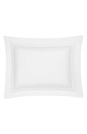 Matouk Dorothy Sham in Silver Ombre at Nordstrom, Size Standard