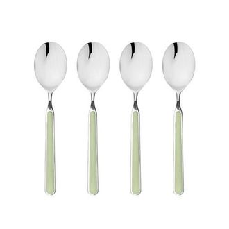 Mepra Fantasia Coffee Spoon Set - 4 Pieces in Sage at Nordstrom