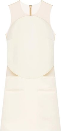 Courr&egrave;ges Abito smanicato con cut-out - Toni neutri