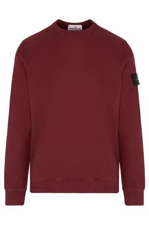 Stone Island S0A20 COMPASS BADGE SWEATSHIRT Size: L, colour: BURGUNDY