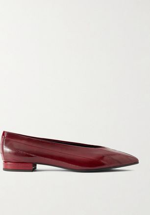 Loro Piana Ballerine In Anguilla Rebecca - Bordeaux