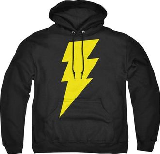 Gildan Justice League Black Adam Bolt Adult Pull Over Hoodie / Hooded Sweatshirt