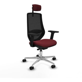 Piqueras y Crespo Piqueras Y Crespo Silla De Oficina Mardos Granate Confort