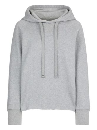 Dondup frayed-hem hoodie - Grey