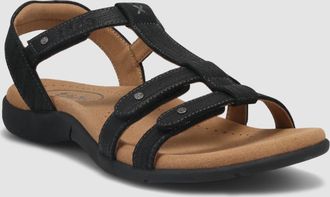 Taos Womens Trophy 2 Sandals In Black Emboss