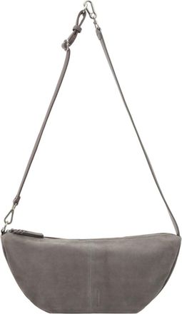Fredsbruder FREDsBRUDER Counting Stars Big Cross Bag Leather Cool Grey Taupe
