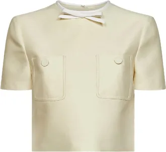 Self Portrait Mujer, Camisetas, Amarillo, Talla: M