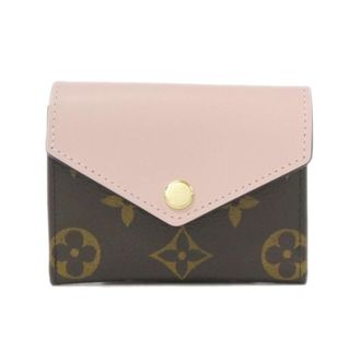 Louis Vuitton Brown Rose Ballerine Coated Canvas Wallet (Tri-Fold) (Pre-Owned)