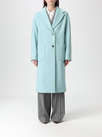 Manuel Ritz Coat MANUEL RITZ Woman color Blue