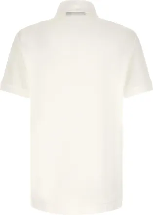 Dolce & Gabbana Mens White Cotton Polo Shirt