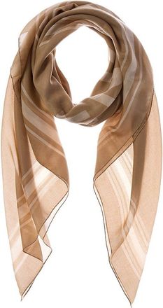 Burberry Silk-Blend Scarf