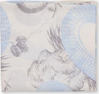 Friendly Hunting Halstuch aus Seide und Kaschmir Explorer Cube Garden Eden