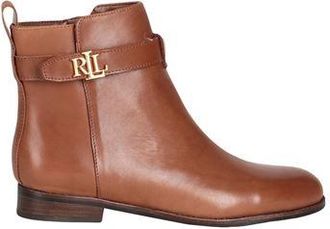 Ralph Lauren BRIELE BURNISHED LEATHER BOOTIE