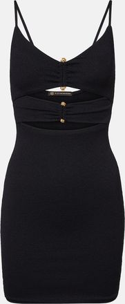 Vix Nika cutout embellished minidress