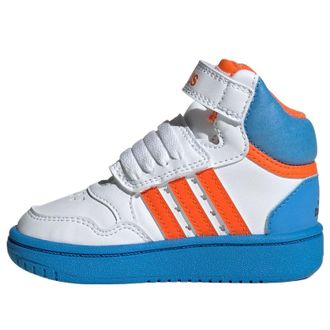 adidas (TD) adidas x Mickey Mid Hoops Shoes White Blue GY6633