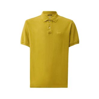 C.P. Company Polo Shirts, male, Yellow, Size: M Polo Shirt