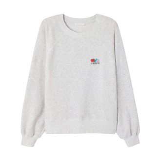 American Vintage Vintage Sweatshirt Atubay - Dames - Sweatshirts & Hoodies - Grijs - Maat: M