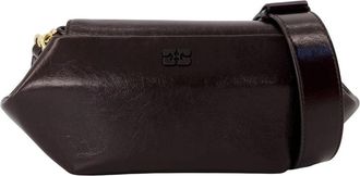 Ganni Bou East West Crossbody Bag - Dames - Schoudertassen - Bruin - ONE Size - Tassen