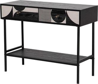 Adda Home Consola blanco de madera 100x40x77cm