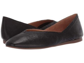 Lucky Brand Alba Womens Flat Shoes Black : 9.5 M, Leather