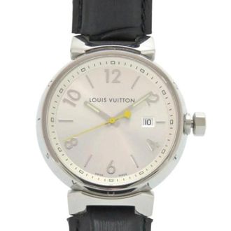 Louis Vuitton Pre-owned Vintage Polshorloge - Heren - Pre-owned - Wit - Maat: ONE Size Leer