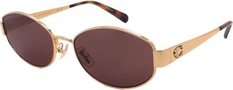 Coach Womens Hc7192d 57Mm Sunglasses
