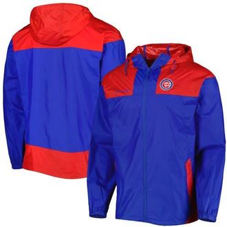 Columbia Mens Columbia Royal/Red Chicago Cubs Omni-Shade Flash Forward Challenger Full-Zip Windbreaker Jacket at Nordstrom, Size Small
