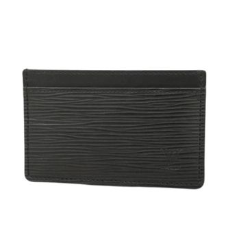 Louis Vuitton Pre-owned Wallets, unisex, Black, Size: ONE SIZE Pre-owned Card Case