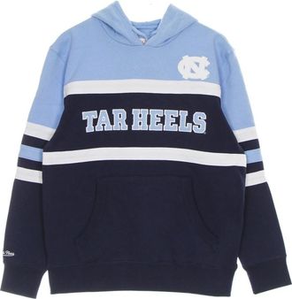 Mitchell & Ness UNC Tar Heels Hoodie Navy/Blauw - Heren - Hoodies - Blauw - XL - Katoen - Hoodies & sweatvesten