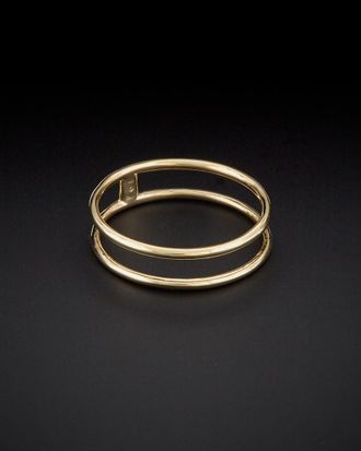 Italian Gold, Inc 14K Italian Gold Double Ring