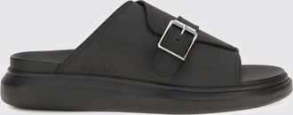 Alexander McQueen McQueen Sandali in pelle di vitello liscia con cinturino regolabile e punta aperta