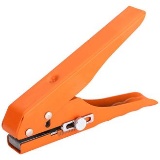 Elle Perforadora De Un Solo Orificio, Perforadora De Tapa De Rosca Ajustable, Perforadora De Alta Resistencia, Abrazadera Para Cantos Con Broca