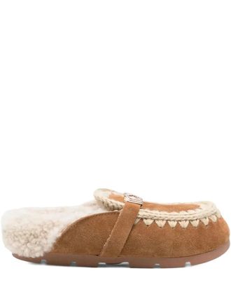 Mou Bio Slide mules - Bruin