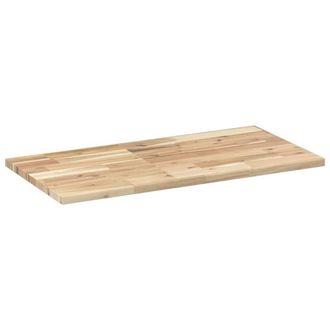 Berkfield Home Compact Floating Shelves 3 pcs 60x40x2 cm Untreated Solid Wood Acacia in Brown | Size: 60 x 40 x 2 cm