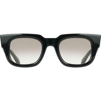 Ferragamo 49mm Small Rectangle Sunglasses in Black at Nordstrom