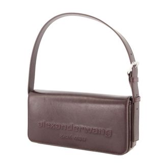 Alexander Wang Punch Flap Shoulder Bag - Brown