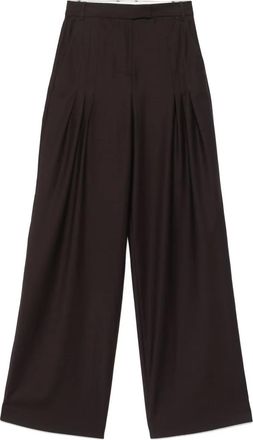 Remain Pantaloni a gamba ampia - Marrone