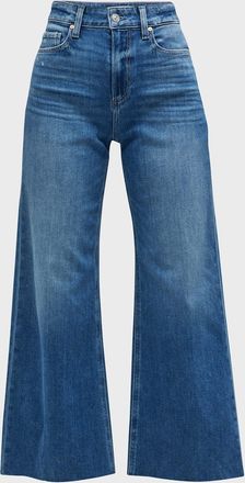 Paige Anessa Wide-Leg Cropped Jeans