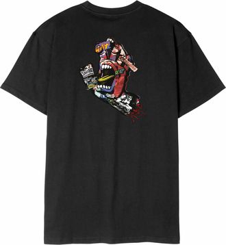 Santa Cruz T-Shirt SANTA CRUZ COLLAGE HAND T-SHIRT, Herren, Gr. XXL, schwarz, Obermaterial: 100% Baumwolle, Shirts T-Shirt, f&uuml;r sportliche Aktivit&auml;ten, sportlich