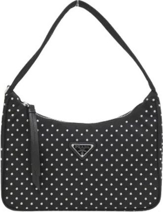 Prada Pre-owned Shoulder Bags, female, Black, Size: ONE SIZE Pre-owned Vintage Shoulder Bag